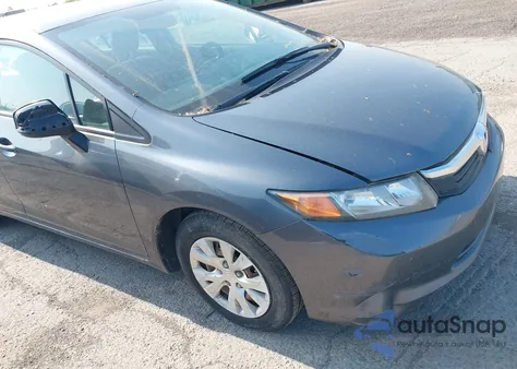 2012 Honda Civic Lx из США, поврежденный, VIN 19XFB2F58CE102273